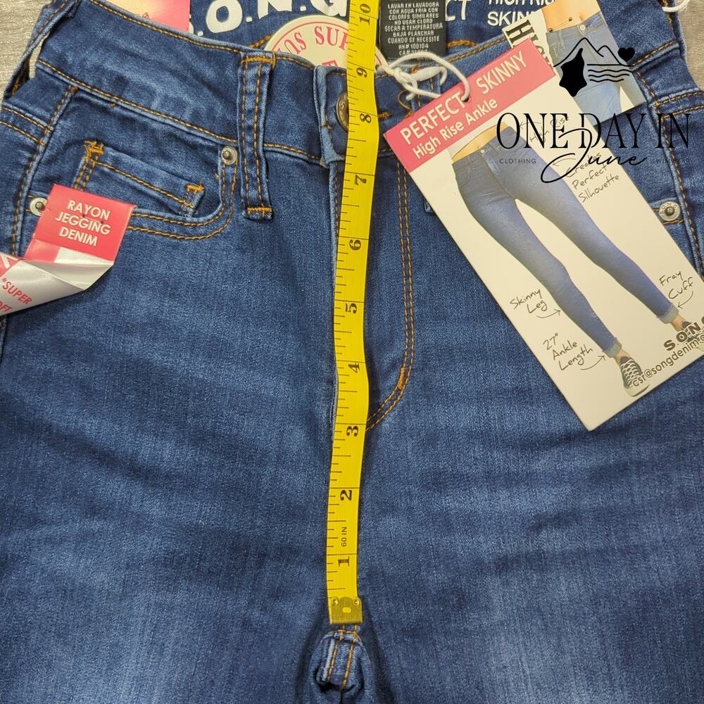 S.O.N.G. The Perfect High Rise Skinny Ankle Jegging Jeans Size 00 - Picture 5 of 8
